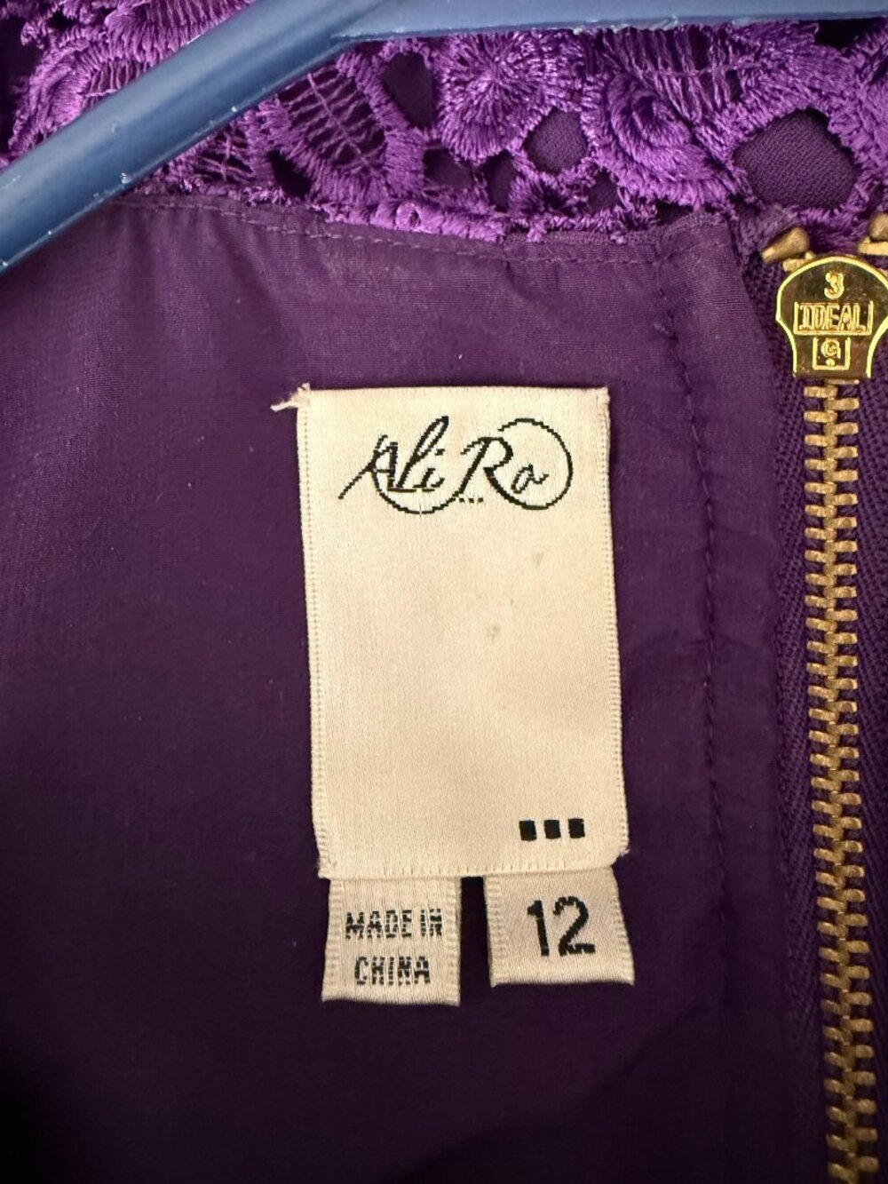 Neiman Marcus purple dress